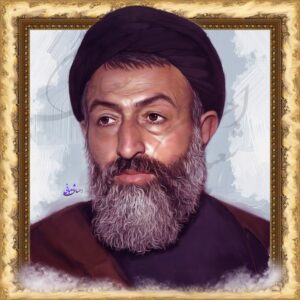 شهید بهشتی | نقاشی شهید | طراحی چهره | احسان شعبانی