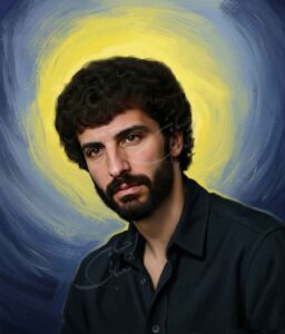 شهید حسن خلخالی | نقاشی شهید | طراحی چهره | احسان شعبانی
