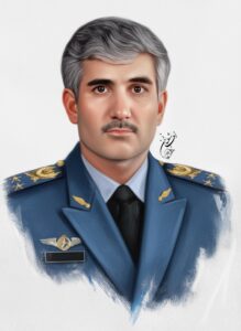 شهید منصور ستاری | نقاشی شهید | طراحی چهره | احسان شعبانی