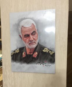 شهید سلیمانی | نقاشی شهید | طراحی چهره | احسان شعبانی
