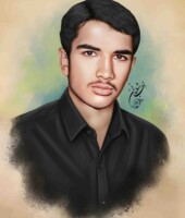 شهید ابوالفضل بختیاری شهید ابوالفضل بختیاری | نقاشی شهید | طراحی چهره | احسان شعبانی