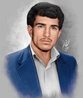 شهید بهروز اجرلو شهید بهروز اجرلو | نقاشی شهید | طراحی چهره | احسان شعبانی