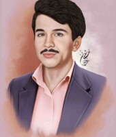 شهید بیژن حبیبی اصل شهید بیژن حبیبی اصل | نقاشی شهید | طراحی چهره | احسان شعبانی