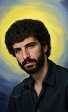 شهید حسن خلخالی شهید حسن خلخالی | نقاشی شهید | طراحی چهره | احسان شعبانی