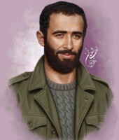 شهید حسن قهرمانی شهید حسن قهرمانی | نقاشی شهید | طراحی چهره | احسان شعبانی