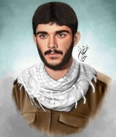 شهید حسن مرادی شهید حسن مرادی | نقاشی شهید | طراحی چهره | احسان شعبانی