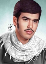 شهید حسین چارانی شهید حسین چارانی | نقاشی شهید | طراحی چهره | احسان شعبانی
