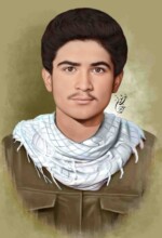 شهید حمزه عالمی شهید حمزه عالمی | نقاشی شهید | طراحی چهره | احسان شعبانی