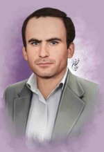 شهید حیدر گیلانی شهید حیدر گیلانی | نقاشی شهید | طراحی چهره | احسان شعبانی