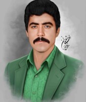 شهید زید الله نسیانی شهید زید الله نسیانی | نقاشی شهید | طراحی چهره | احسان شعبانی