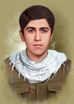 شهید سید علی محمد موسوی شهید سید علی محمد موسوی | نقاشی شهید | طراحی چهره | احسان شعبانی