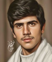 شهید عباسعلی گشایش شهید عباسعلی گشایش | نقاشی شهید | طراحی چهره | احسان شعبانی