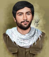شهید عبدالله زمانپور شهید عبدالله زمانپور | نقاشی شهید | طراحی چهره | احسان شعبانی
