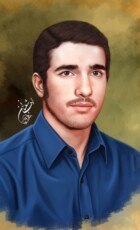 شهید عزت الله اوضح شهید عزت الله اوضح | نقاشی شهید | طراحی چهره | احسان شعبانی
