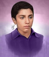 شهید علی اکبر عبداللهی شهید علی اکبر عبداللهی | نقاشی شهید | طراحی چهره | احسان شعبانی