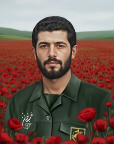 شهید علی تجلایی شهید علی تجلایی | نقاشی شهید | طراحی چهره | احسان شعبانی
