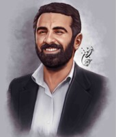 شهید علی محمودوند شهید علی محمودوند | نقاشی شهید | طراحی چهره | احسان شعبانی