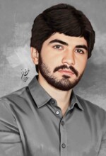 شهید علیرضا فتحنایی شهید علیرضا فتحنایی | نقاشی شهید | طراحی چهره | احسان شعبانی