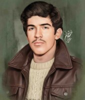 شهید غلامحسین نقی شهید غلامحسین نقی | نقاشی شهید | طراحی چهره | احسان شعبانی