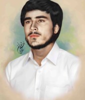 شهید فریدون وثوقی شهید فریدون وثوقی | نقاشی شهید | طراحی چهره | احسان شعبانی