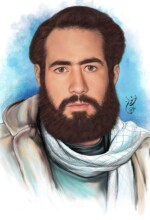شهید محبت کلهر شهید محبت کلهر | نقاشی شهید | طراحی چهره | احسان شعبانی