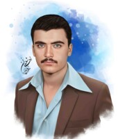 شهید محسن نثاری شهید محسن نثاری | نقاشی شهید | طراحی چهره | احسان شعبانی