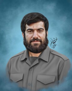 شهید محمد باقر مشهدی عبادی شهید محمد باقر مشهدی عبادی | نقاشی شهید | طراحی چهره | احسان شعبانی