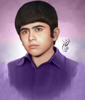 شهید محمد شاملو احمد آبادی شهید محمد شاملو احمد آبادی | نقاشی شهید | طراحی چهره | احسان شعبانی
