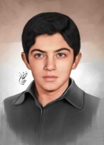 شهید محمد نوری شهید محمد نوری | نقاشی شهید | طراحی چهره | احسان شعبانی