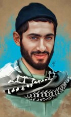 شهید مسعود غفاری شهید مسعود غفاری | نقاشی شهید | طراحی چهره | احسان شعبانی