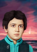 شهید مسعود مرتضی قلی شهید مسعود مرتضی قلی | نقاشی شهید | طراحی چهره | احسان شعبانی
