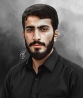 شهید مصطفی صدرزاده شهید مصطفی صدرزاده | نقاشی شهید | طراحی چهره | احسان شعبانی
