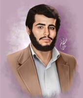 شهید هادی قنبری شهید هادی قنبری | نقاشی شهید | طراحی چهره | احسان شعبانی