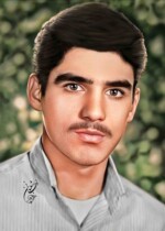 شهید پیام حاج بابایی شهید پیام حاج بابایی | نقاشی شهید | طراحی چهره | احسان شعبانی
